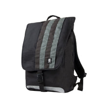 Load image into Gallery viewer, Crumpler DDSBP-L-001 Dinky Di Stripy Backpack L fits 15-inch Laptops-Dull Black / Dk. Mouse Grey.