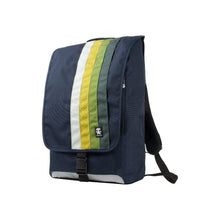 Load image into Gallery viewer, Crumpler DDSBP-L-006 Dinky Di Stripy Backpack L fits 15-inch Laptops-Dk. Navy / Dk. Lime.