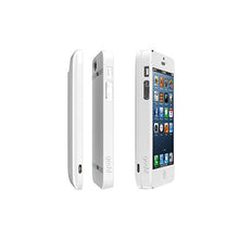 Load image into Gallery viewer, e91 Parallel Battery Case 2500mAh for iPhone 5/5S/SE White/White