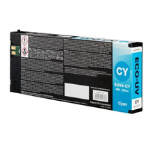Load image into Gallery viewer, ROLAND EUV4 INK CYAN 220 CC for VersaUV printers Or Cutters