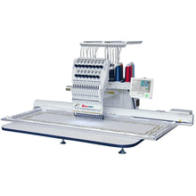 Load image into Gallery viewer, HappyJapan HCD3E-X1501-40 Single Head 15 Needle Computerised Full Industrial Embroidery Machine with 400x1200mm Area-Made in Japan