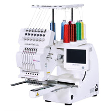 Load image into Gallery viewer, HappyJapan HCH-701-30 Single Head 7 Needle Computerised Embroidery Machine-Made in Japan.