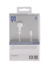 Go Headset Classic White for Smartphones and MP3 Players  ، تحميل الصورة في عارض المعرض

