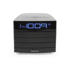 Load image into Gallery viewer, iHome IBN20 Bluetooth-enabled wireless alarm clock radio.