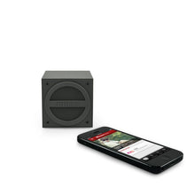 iHome IBT16GE Rechargeable Bluetooth Mini Speaker Cube in Rubberized Finish-Grey  ، تحميل الصورة في عارض المعرض

