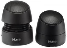 Load image into Gallery viewer, iHome IHM79BE Rechargeable Mini Speakers-Black