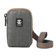 Load image into Gallery viewer, Crumpler JP90-002 Jackpack 90 Camera Pouch for Compact Cameras-Dark Mouse Grey/Burned Orange