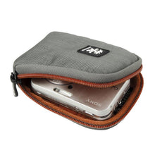 Load image into Gallery viewer, Crumpler JP90-002 Jackpack 90 Camera Pouch for Compact Cameras-Dark Mouse Grey/Burned Orange