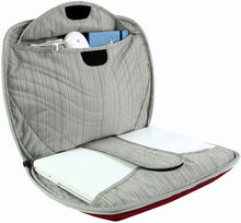 Load image into Gallery viewer, Crumpler MUL13-004 The Mullet Case fits 13-inch Laptops Roadkill Red / Dark Nickel