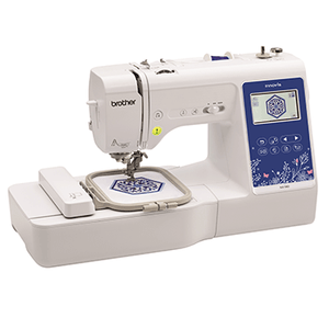 Brother NV180 Sewing & Embroidery Machine with 100x100mm Embroidery Area.