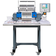 Load image into Gallery viewer, ZSK Sprint 7 XL 18-Needle Universal Portal Tubular Embroidery Machine - Made in Germany