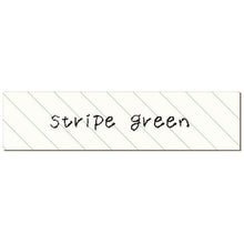 Load image into Gallery viewer, King Jim TPT11-004 TEPRA Lite Film Tape Width 11mm Stripe Green-Made in Japan