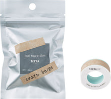 Load image into Gallery viewer, King Jim TPT11-005 TEPRA Lite Film Tape Width 11mm Craft Beige -Made in Japan