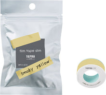 Load image into Gallery viewer, King Jim TPT11-013 TEPRA Lite Film Tape Width 11mm Smoky Yellow-Made in Japan