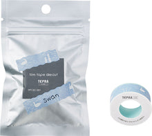 Load image into Gallery viewer, King Jim TPT13C-001 TEPRA Lite Film Tape Width 13mm Swan-Made in Japan