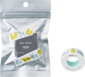 King Jim TPT15-001 TEPRA Lite Film Tape Width 15mm Animal-Made in Japan