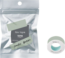 Load image into Gallery viewer, King Jim TPT15-014 TEPRA Lite Film Tape Width 15mm Smoky Green-Made in Japan