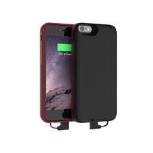 Gosh e214 Parallel2 Battery Case 2900mAh B/Red for iPhone 6/6S  ، تحميل الصورة في عارض المعرض

