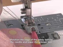 Load and play video in Gallery viewer, Brother Picot Foot for Sewing Machines and Sewing and Embroidery Features