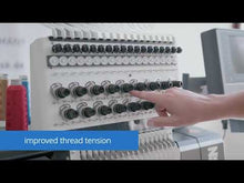 Load and play video in Gallery viewer, ZSK Sprint 8 Single Head 18-Needle Industrial Embroidery Machine - Made in Germany