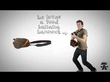 Load and play video in Gallery viewer, Crumpler BHM-002 Banana Hammock M Fits a Semi-professional SLR camera with a mid-size zoom lens-Espresso/Orange