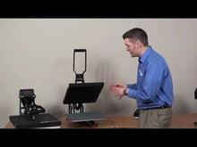 Load and play video in Gallery viewer, Stahls 013659 Maxx Cap Heat Press 9cm x 16cm (3.5"x 6.2")