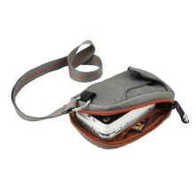 Load image into Gallery viewer, Crumpler JP90-002 Jackpack 90 Camera Pouch for Compact Cameras-Dark Mouse Grey/Burned Orange