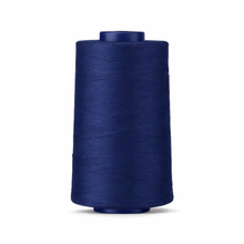 Load image into Gallery viewer, Amann 0300-0825 Saba 120 Tex 24 Sewing Thread 5000m Co Polyester core spun Navy

