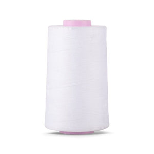 Amann 0300-1000 Saba 120 Tex 24 5000M Co Polyester, core spun-Off White