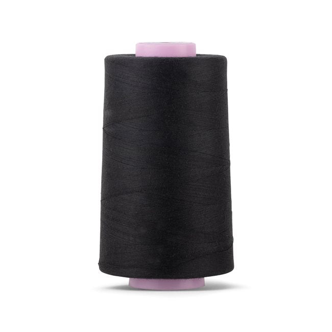 Amann 0300-4000 Saba 120 Tex 24 5000M Co Polyester, core spun-Black