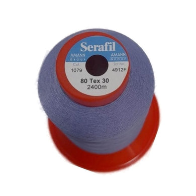 Amann 3099-1079 SERAFIL 80 2400M FS0 Polyester for Shoes, Belts Suitcase and Bags -