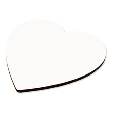 Unisub 4015 Hardboard Heart Coaster with Cork 40/CS  ، تحميل الصورة في عارض المعرض

