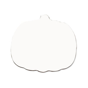 Unisub Hardboard Gloss White Coaster-Pumpkin 3.75 x 3.45 inch / 95 x 88 mm 40/CS