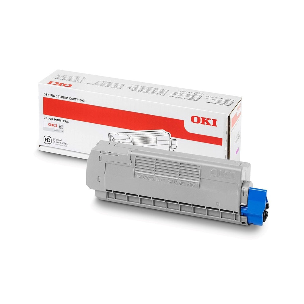 OKI Toner for C610 / C610DM-NEU- Magenta Yields 6000 pages of A4