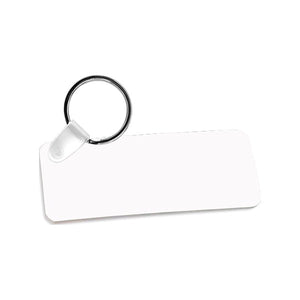 Unisub FRP Gloss White Name Badge w/Round Corners 1.25"x3" / 32 x 76 mm 50/CS