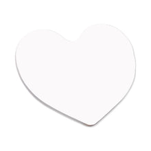 Unisub FRP Gloss White Magnet - Heart w/1&quot; Magnet 2.5&quot;x 2.25&quot; / 64 x 57 mm 50/CS  ، تحميل الصورة في عارض المعرض

