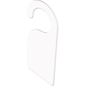 Unisub FRP Gloss White Door Hanger 25/CS