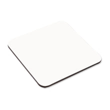 Unisub Hardboard Gloss White Coaster-Square w/Cork Back 3.75 inch / 95 x 95 mm 40/CS  ، تحميل الصورة في عارض المعرض

