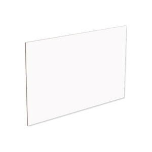 Unisub Hardboard Gloss White Large Serving Tray Inserts 11.3"x17.1" / 287 x 435 mm 10/CS