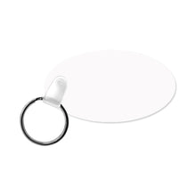 Unisub  Aluminum Gloss White Keychain - Oval 2 Sided  1.38 x 2.5 inch / 35 x 64 mm 50/CS  ، تحميل الصورة في عارض المعرض

