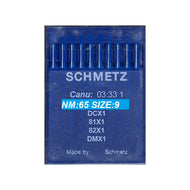 SCHMETZ 701274 DCX1 D100 Siruba/Juki/Jin Industrial Overlock Machine Needles 65/9 - Pack of 10