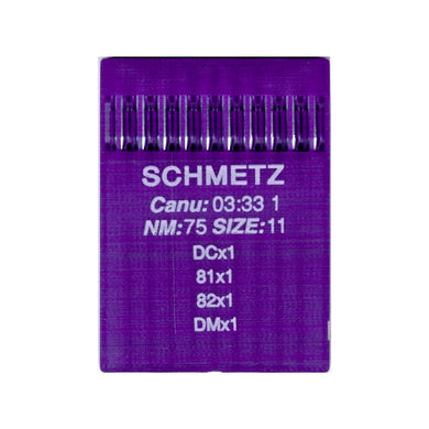 SCHMETZ 701324 DCX1 D100 Siruba/Juki/Jin Industrial Overlock Machine Needles 75/11 - Pack of 10