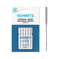SCHMETZ 704097 130/705 H VMS Universal Embroidery Needles for Brother PR and Home Embroidery Machines 75/11 - Pack of 5