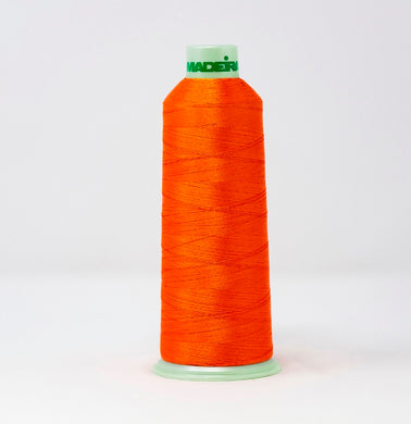 Madeira 7186965 POLYNEON GREEN NO.40 5000m Embroidery Thread Orange Peel