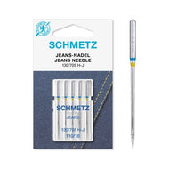 SCHMETZ 709087 130/705 H-J VFS Jeans Needles 110/18 for Brother Home Sewing / Sewing & Embroidery - Pack of 5