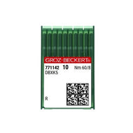 Madeira 021060R DBXK5 R (771142)60R 60/8 Needles for ZSK,Happy and Ricoma Industrial Embroidery Machines -Pack of 10