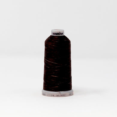 Madeira 9191514 POLYNEON NO.40 1000m Embroidery Thread - Multi Brown