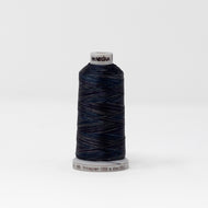 Madeira 9191518 Polyneon No 40 1000m Embroidery Thread - Multi Dark Blue