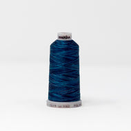 Madeira 9191519 POLYNEON NO.40 1000m Embroidery Thread -Multi Blue