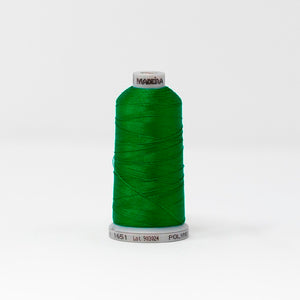 Madeira 9191651 POLYNEON NO.40 1000m Embroidery Thread -Celetic Green